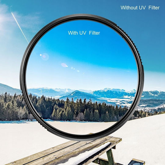 K&F Concept Σετ Φίλτρων UV / CPL Διαμέτρου 72mm για Φωτογραφικούς Φακούς