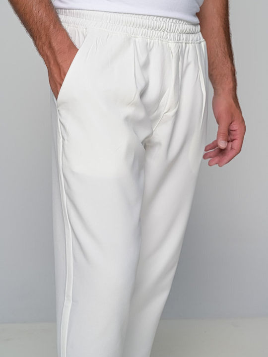 Ben Tailor Men's Trousers White