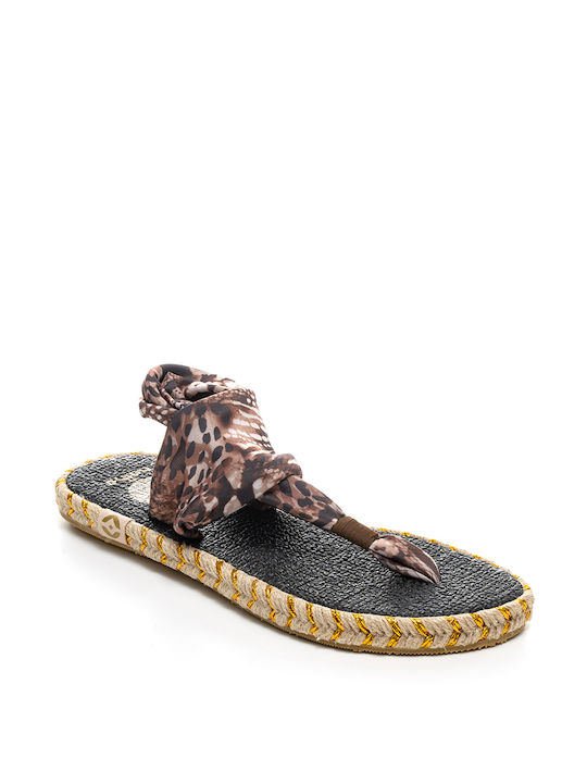 NALHO FLAT SANDALS - Leopard GANIKA/SNAKE