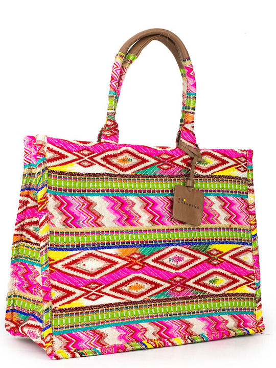 CHANDANA MERIDA LARGE STOFFTASCHE - Multi/Farbe MERIDAbig/MULTI