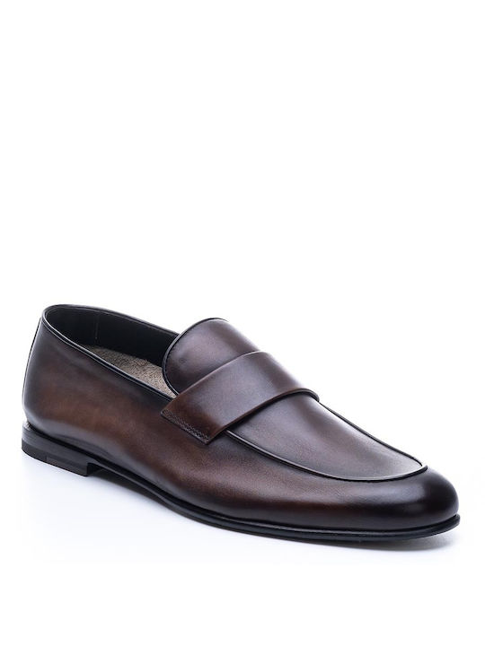 BARRETT LEATHER MOCASINS - Taba 221U006/NOCE