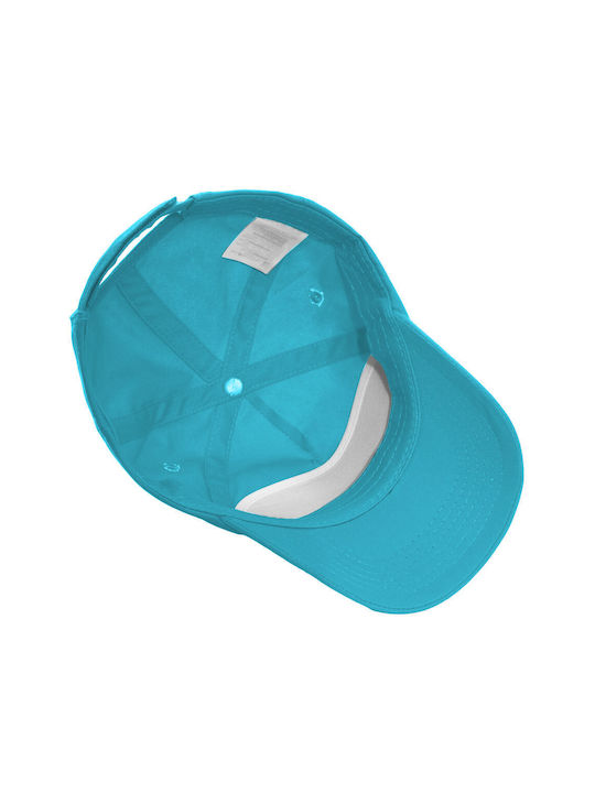 Koupakoupa Kids' Hat Jockey Fabric Inside Out Θυμός Light Blue