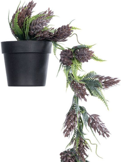 Artificial Plant in Pot Pine Brown 60cm 64pcs GloboStar