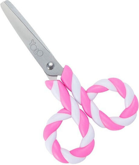 Yolo Children's Scissors for Crafts 13.5cm with Metallic Blade (Μiscellaneous Designs) 1pcs