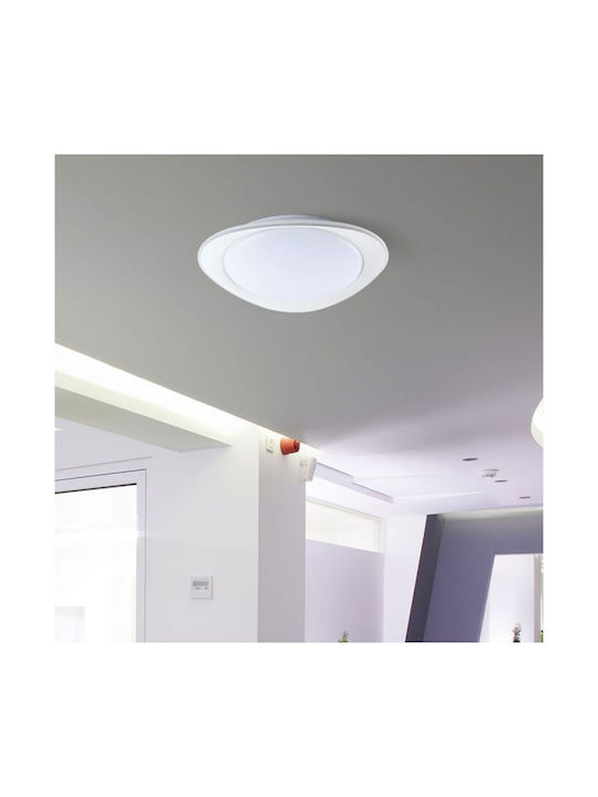V-TAC Στρογγυλό Εξωτερικό LED Panel 30W με Φυσικό Λευκό Φως