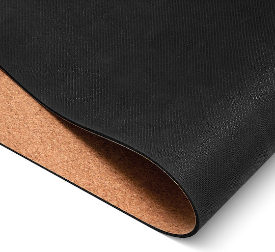 Activeshop Cork Στρώμα Γυμναστικής Yoga Μπεζ (183x61cm)