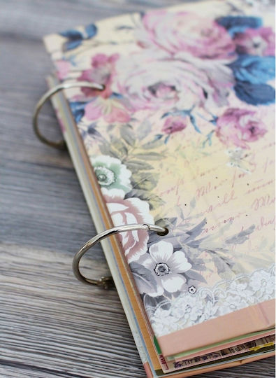 Бележник Scrapbooking 10бр 3x3см
