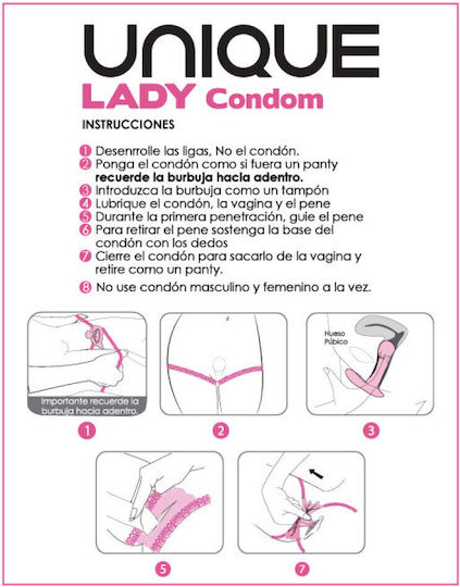 Uniq Προφυλακτικά Lady 3τμχ