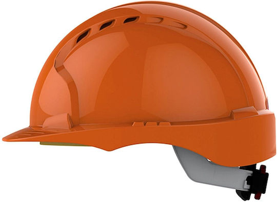 JSP EVO® 3 AJE170-000 Construction Site Helmet Ventilated Orange AJF170-000-