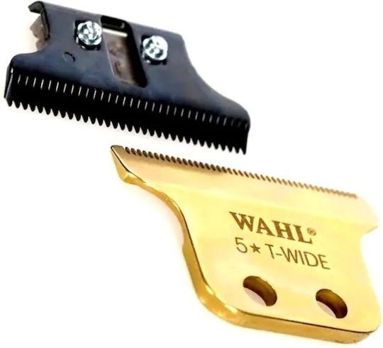 Replacement Wahl Trimmer Blade T-wide Gold 2215-716