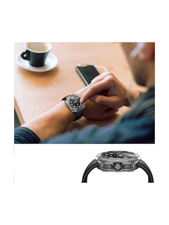 Tech-Protect DEFENSE360 σε Διάφανο χρώμα για Samsung Galaxy Watch Ultra (47mm)