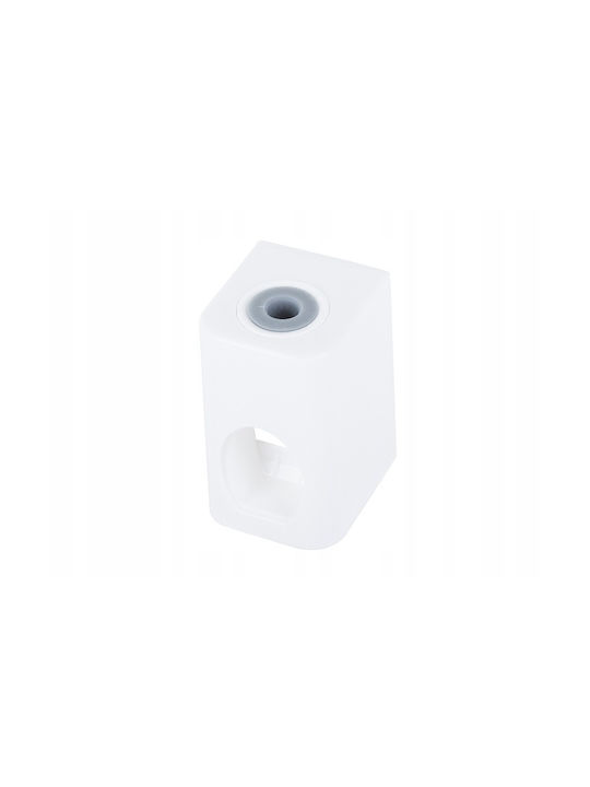 Organizator auto Plastic cu ventuză Albă