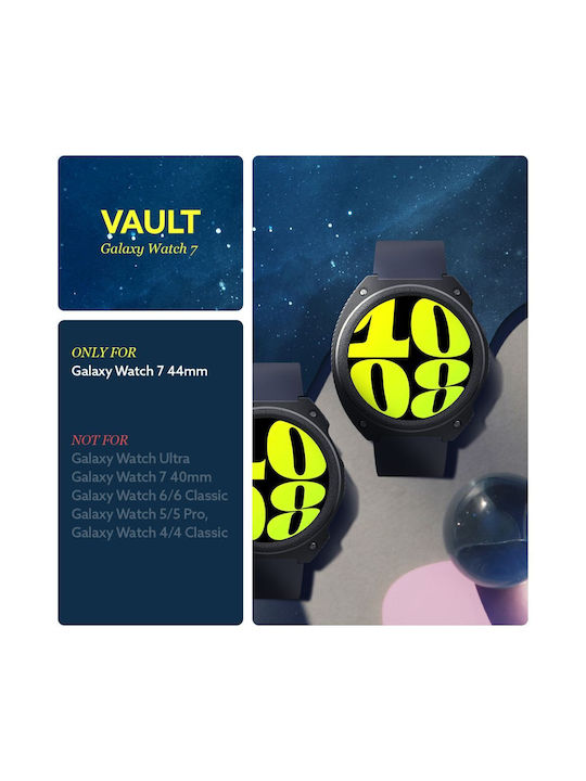 Spigen Caseology Vault Θήκη Σιλικόνης σε Μαύρο χρώμα για Samsung Galaxy Watch 7 (44 mm)