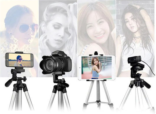 Verk Group Selfie Stick Cell Phone Tripod Bluetooth Silver