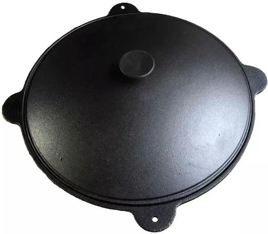 Perfect Home Fontă Pot de stoc cu Diametru 51cm și Înălțime 18cm.