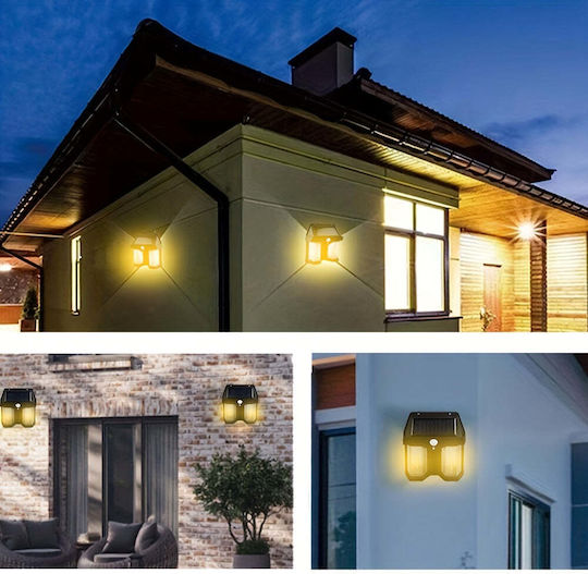 Montat pe perete Lampă Solară 2W 1200lm IP65