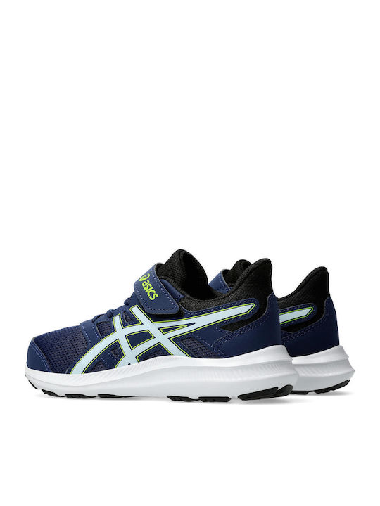 Jolt 4 PS Kids Sports Shoes Running with Hoop & Loop Closure Navy Blue