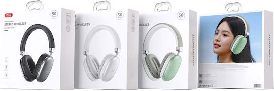 XO BE45 Wireless / Wired On Ear Headphones with 16 hours of Operation Silver