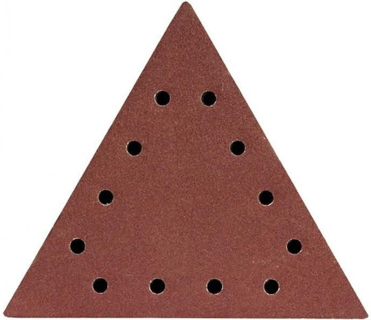 Dedra Delta-Schleifblatt K120 mit Löchern 230x285mm Set 5Stück