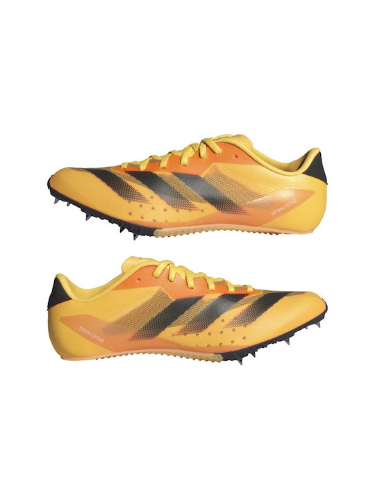 Adidas Sprintstar Sport Shoes Spikes Orange