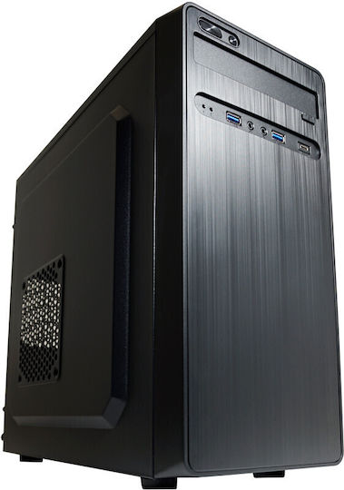 LC-Power 2017MB Micro Tower Κουτί Υπολογιστή Μαύρο
