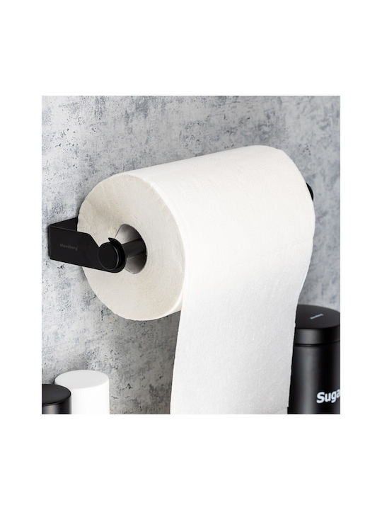 Klausberg Papierhandtuchhalter An der Wand montiert Schwarz 33x10.8x10.8cm KB-7585