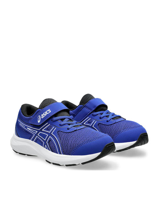 Contend 9 PS Kids Sports Shoes Running with Hoop & Loop Closure Blue