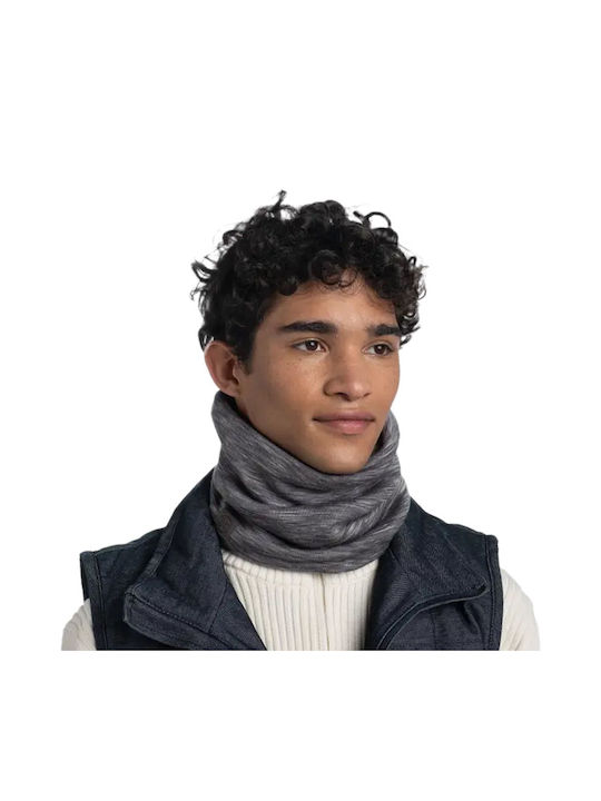 Buff Merino Halswärmer für Motorradfahrer Gray Farbe