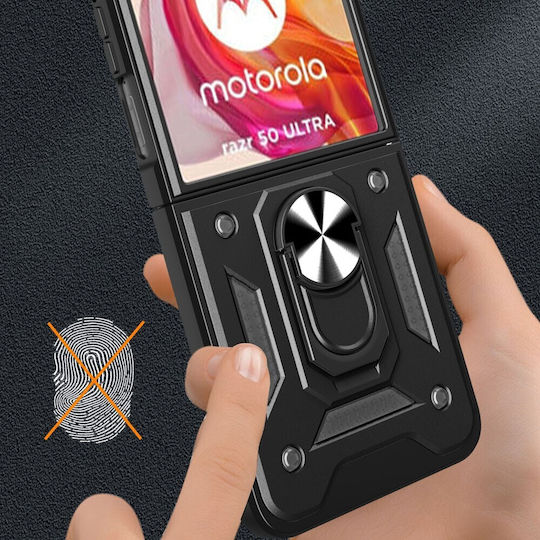 50 Ultra 5g Back Cover Plastic Silver (Motorola Razr 50 Ultra 5G)