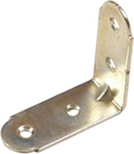 Galvanized Corner Shelf Silver 40x40mm 100pcs 01-1002
