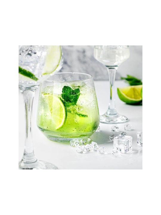 Luigi Ferrero Set Gläser Whiskey / Cocktail/Trinken aus Glas 345ml 6Stück