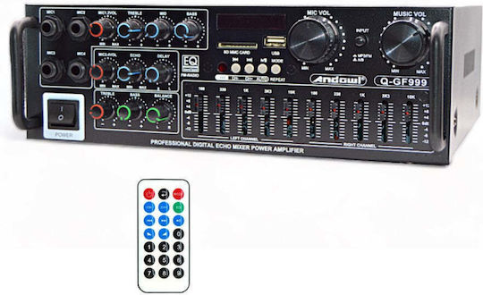 Andowl Ενισχυτής Karaoke Q-GF999 Q-GF999 Μαύρος