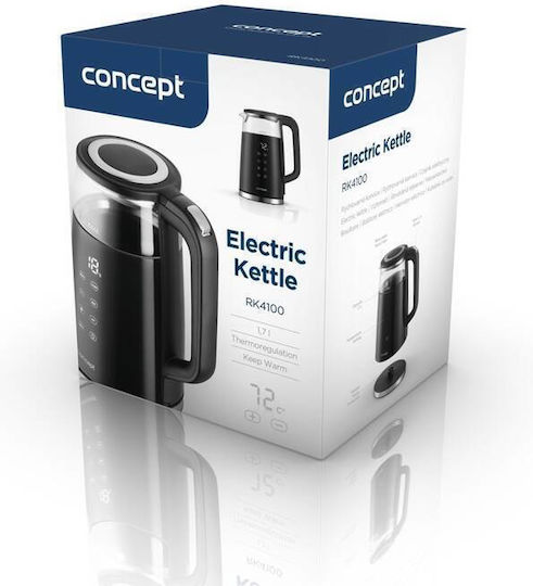 Concept Fierbător 1.7lt 2200W Negru
