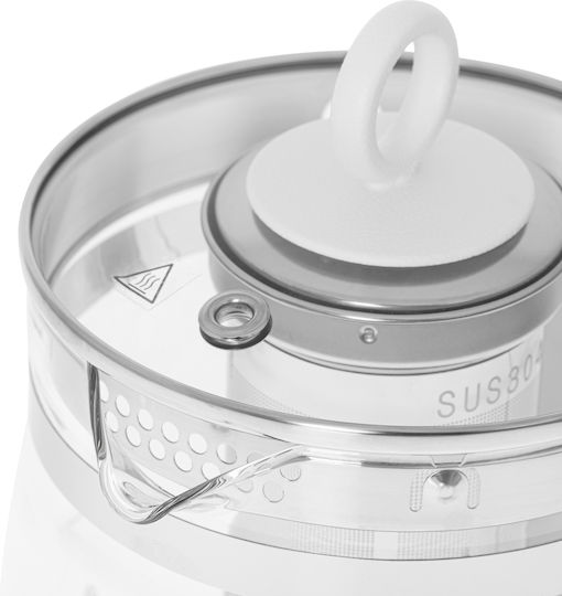 Adler Ad Βραστήρας 1.5lt 2200W Λευκός