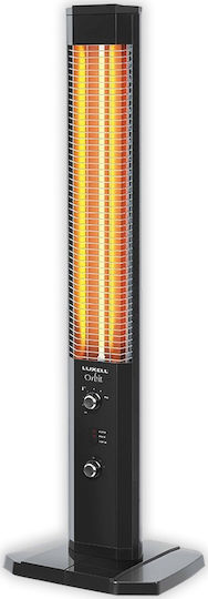 Kumtel Orbit Quartz Heater with Thermostat 1800W