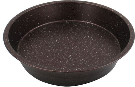 Elekom Marble Aluminum Cake Baking Pan 32x32x4.8cm