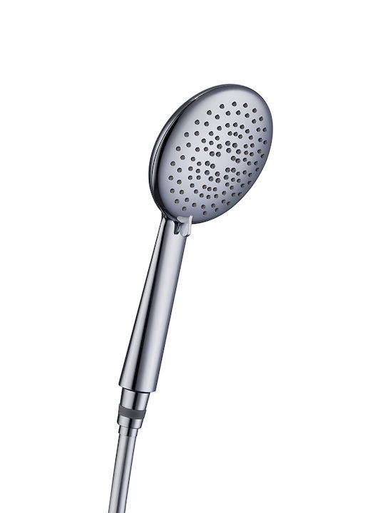 Orabella Imperial Shower Column with Mixer Silver