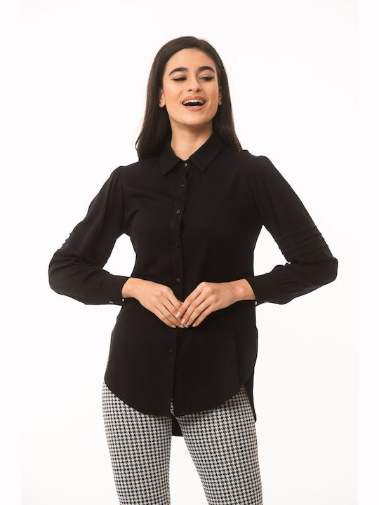 Dress Up Women's Blouse Black