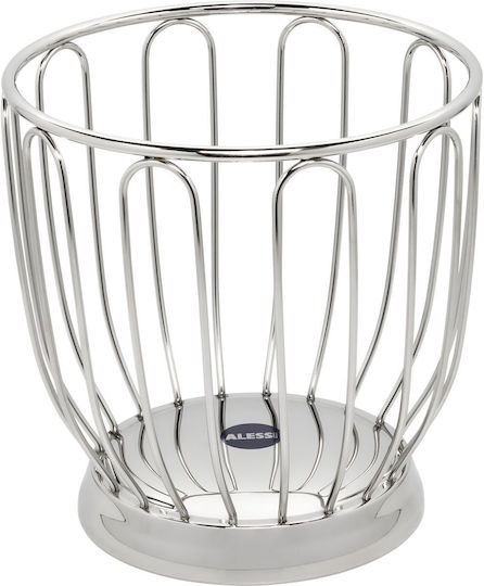 Alessi Obstschale Inox Gelb 22x22cm