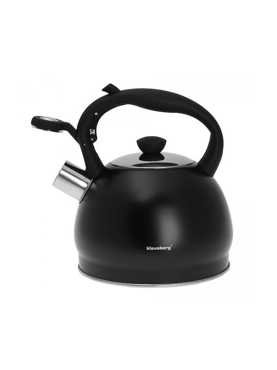 Klausberg Ceainic Inox Negru 2000ml