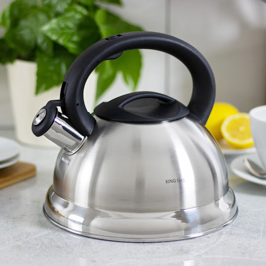 KING Hoff Fierbător Inoxidabil Argintiu 3000ml