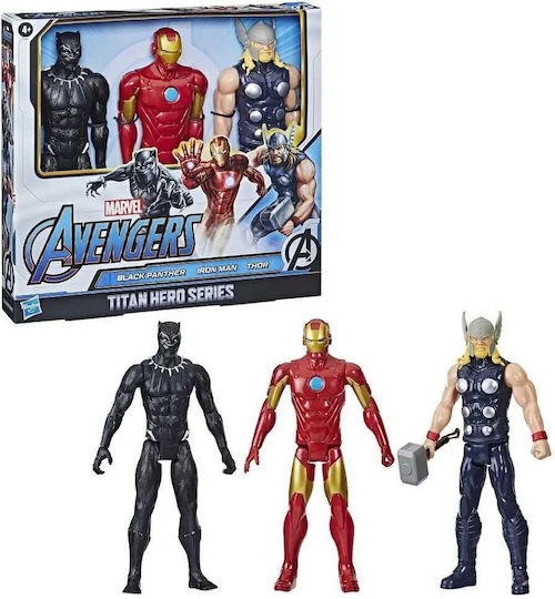 Action Figure Titan Hero Marvel Avengers Black Panther 30cm.