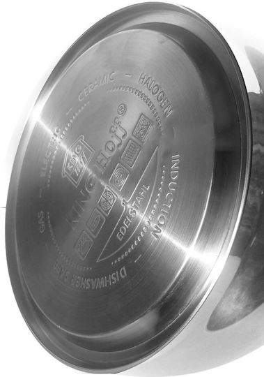 KING Hoff Kettle Stainless Steel Silver 3400ml