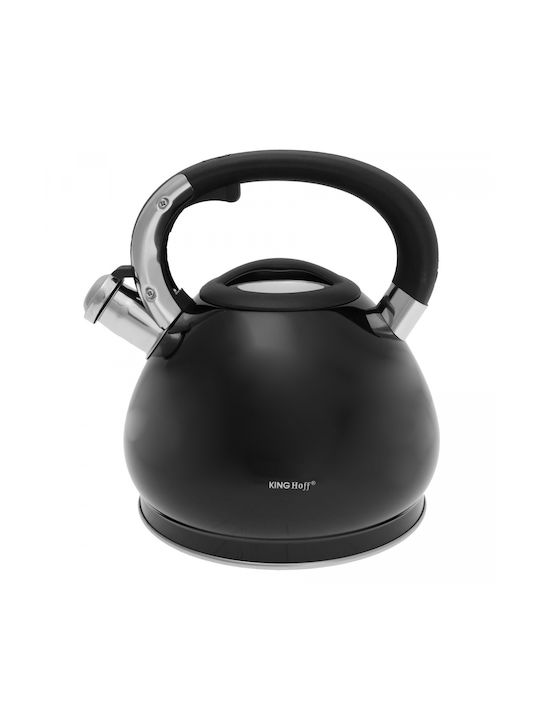 KING Hoff Βραστήρας Ανοξείδωτος Μαύρη 3400ml