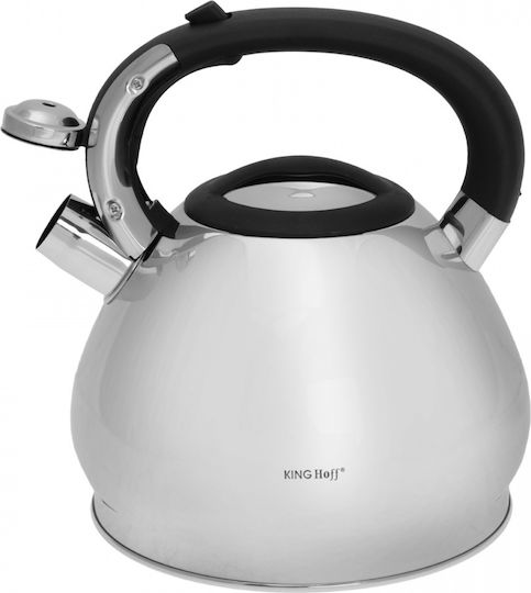 KING Hoff Kettle Stainless Steel Silver 3400ml