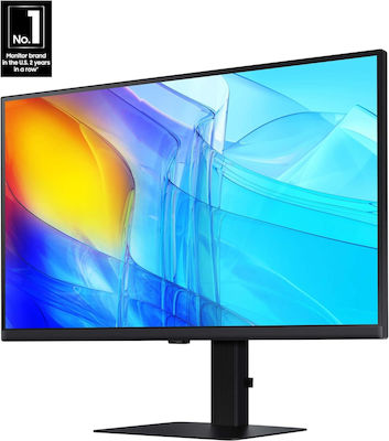 Samsung ViewFinity S8 S80D IPS Monitor 27" 4K 3840x2160 με Χρόνο Απόκρισης 5ms GTG