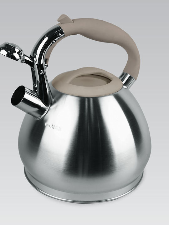 Maestro Τσαγιέρα Ανοξείδωτη Γκρι 3000ml