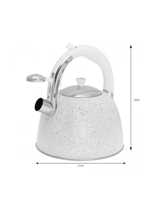 Klausberg Teekanne Aluminium Beige 3000ml