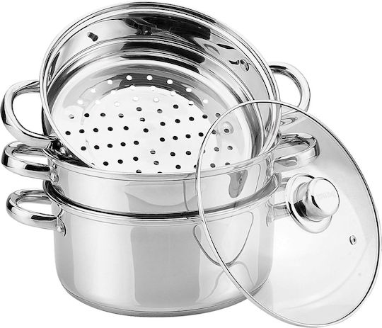 KING Hoff Tiefer Topf aus Aluminium 5Es / 24cm