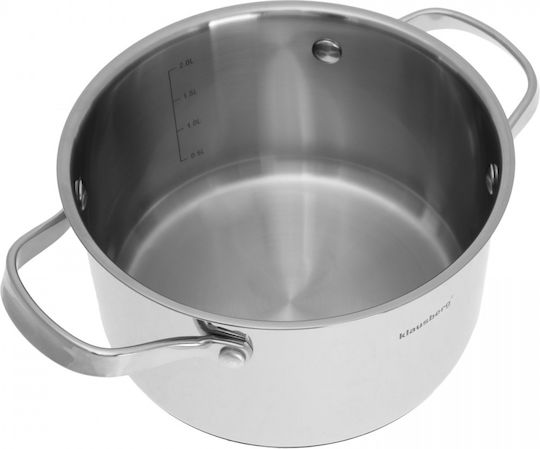 Klausberg Βαθιά Ανοξείδωτη Κατσαρόλα 2.5lt / 18cm